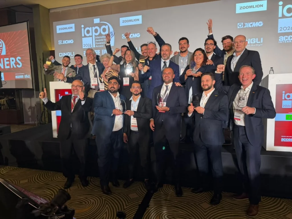 Saudi Arabia shines on global stage as Standard Arabia wins prestigious IPAF Training Centre of the Year Award at IAPA 2026
