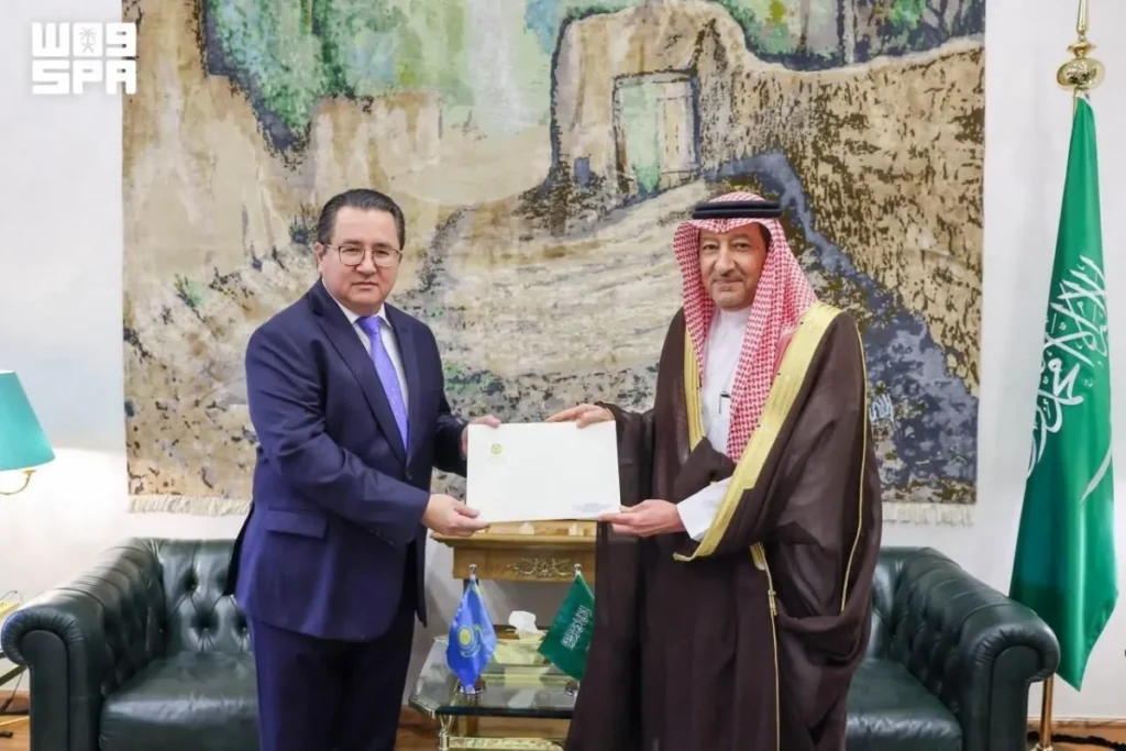 Crown Prince receives message from Kazakhstan president