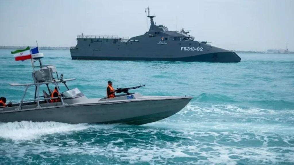 IRGC intercepts two vessels in Strait of Hormuz as Iran tankers test US blockade