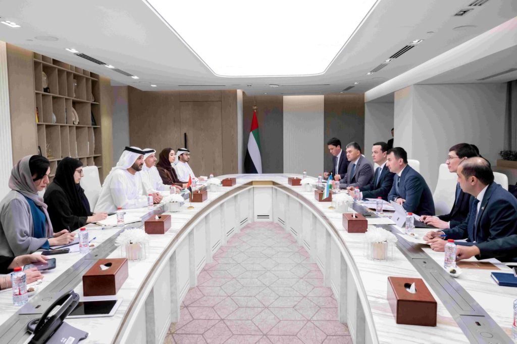 UAE, Uzbekistan discuss strengthening partnerships in new economy sectors