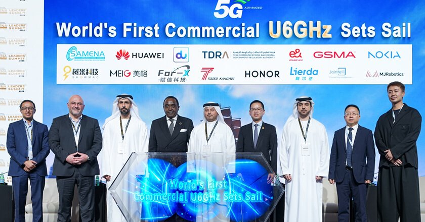 UAE unveils world’s first commercial U6GHz network, advancing to 10Gbps connectivity