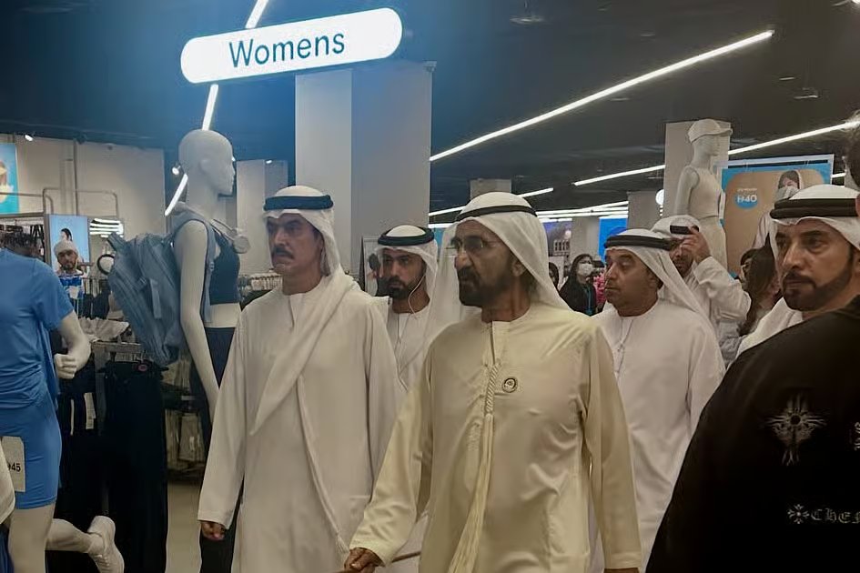 Look: Sheikh Mohammed visits Primark store at Dubai Mall