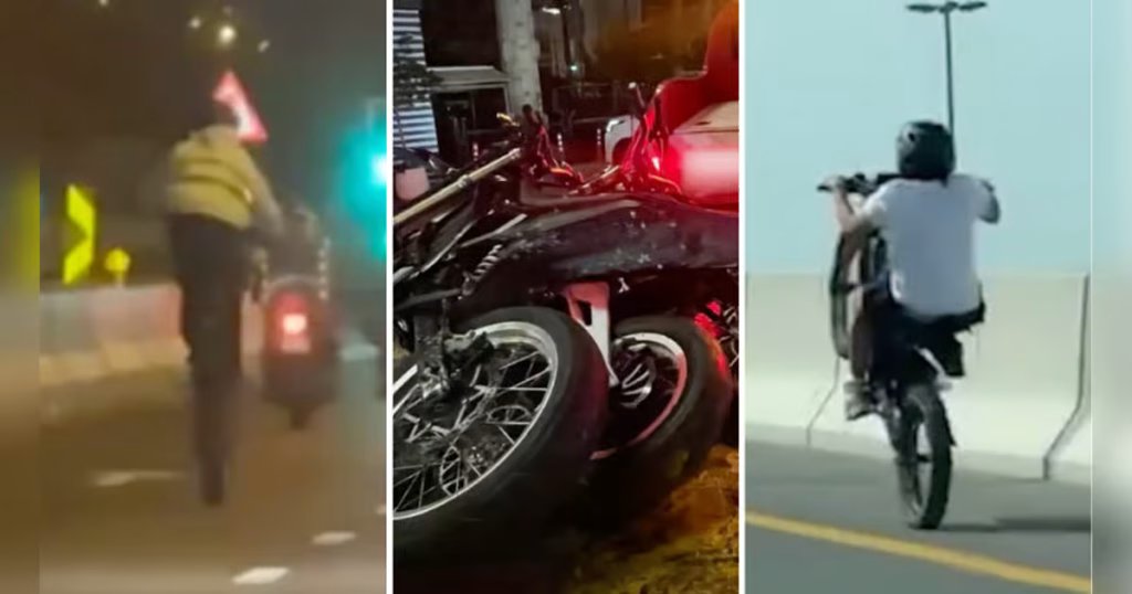 Watch: Dubai Police impound motorcycles of riders performing stunts, standing on seats
