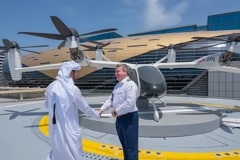 Sheikh Hamdan announces first air taxi station now ‘ready’, located near Dubai airport