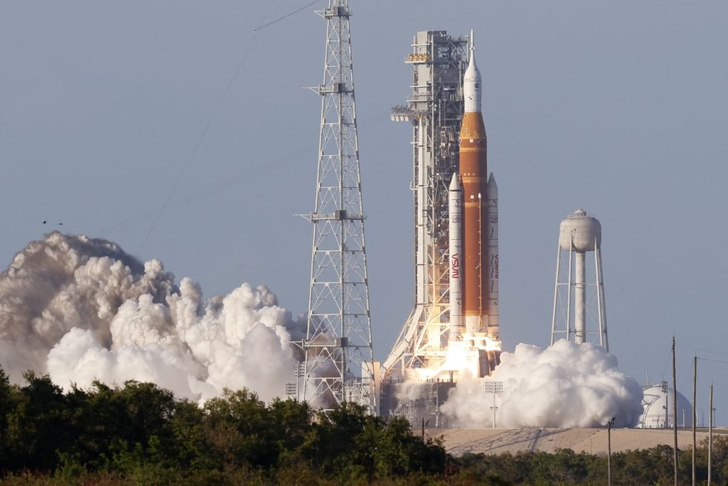 Nasa launches first crewed lunar mission in over 50 years