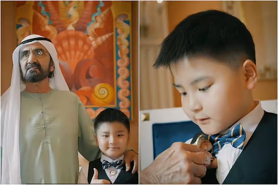 From a letter to a royal moment: How Dubai boy met Sheikh Mohammed