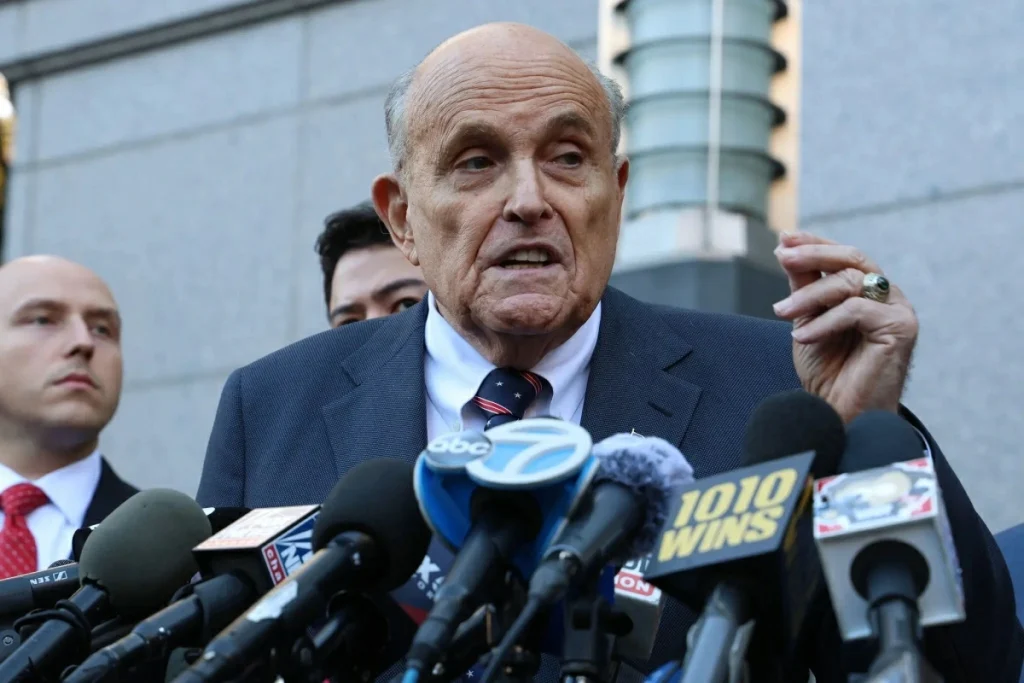 Former New York Mayor Rudy Giuliani in hospital in critical condition