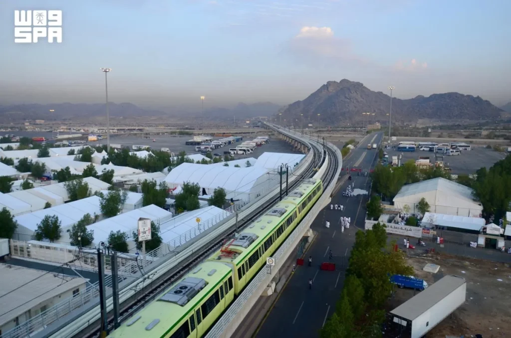 Al-Mashair Metro launches first journeys for Hajj