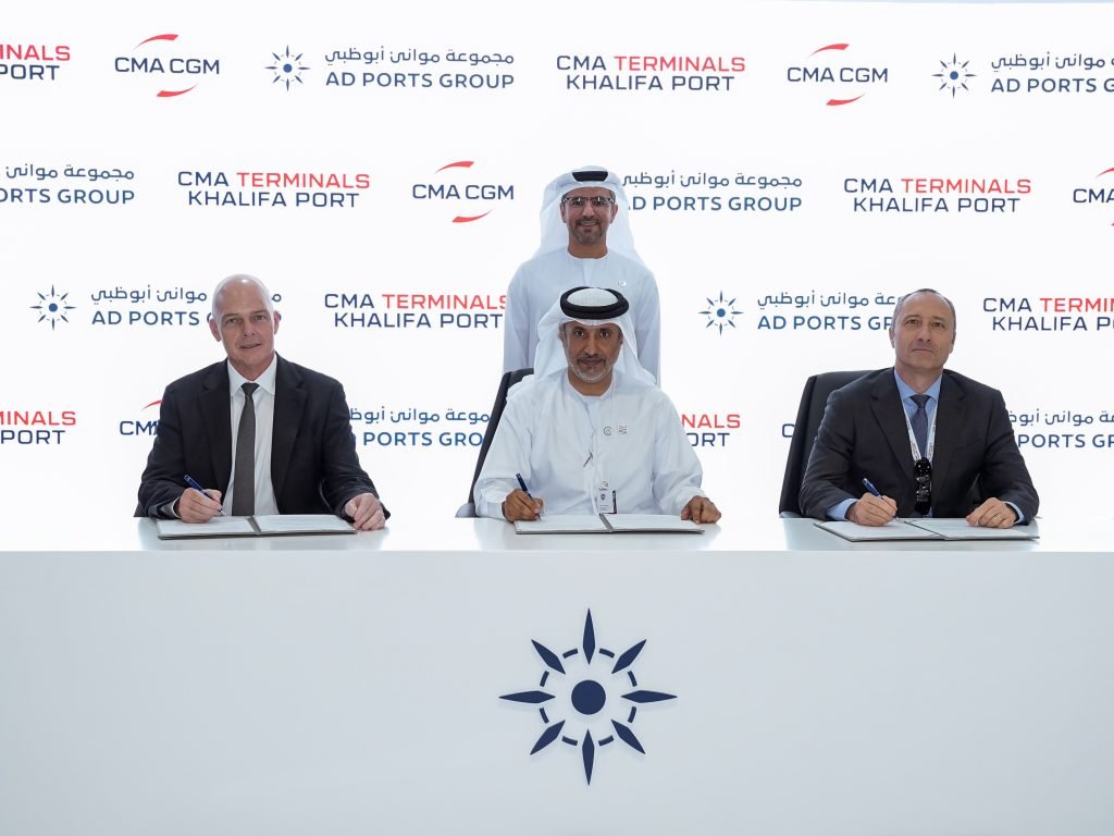 AD Ports Group, CMA Terminals Khalifa Port, CMA CGM Group sign MoU to extend inland reach across UAE, wider region
