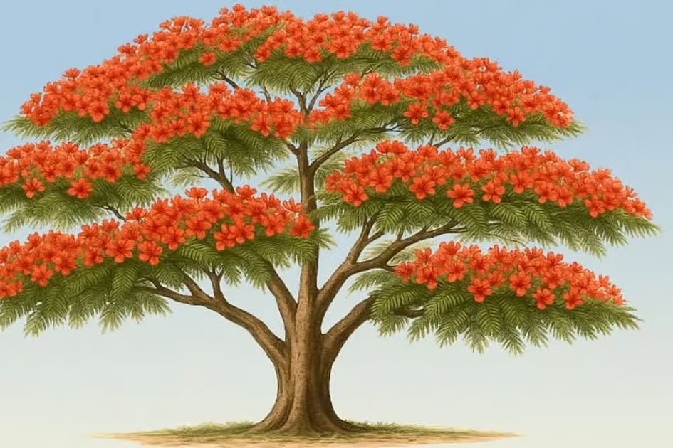 Sheikh Hamdan directs wider planting of flame trees as summer season begins