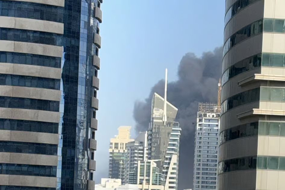 Fire breaks out at under-construction building in Dubai Marina