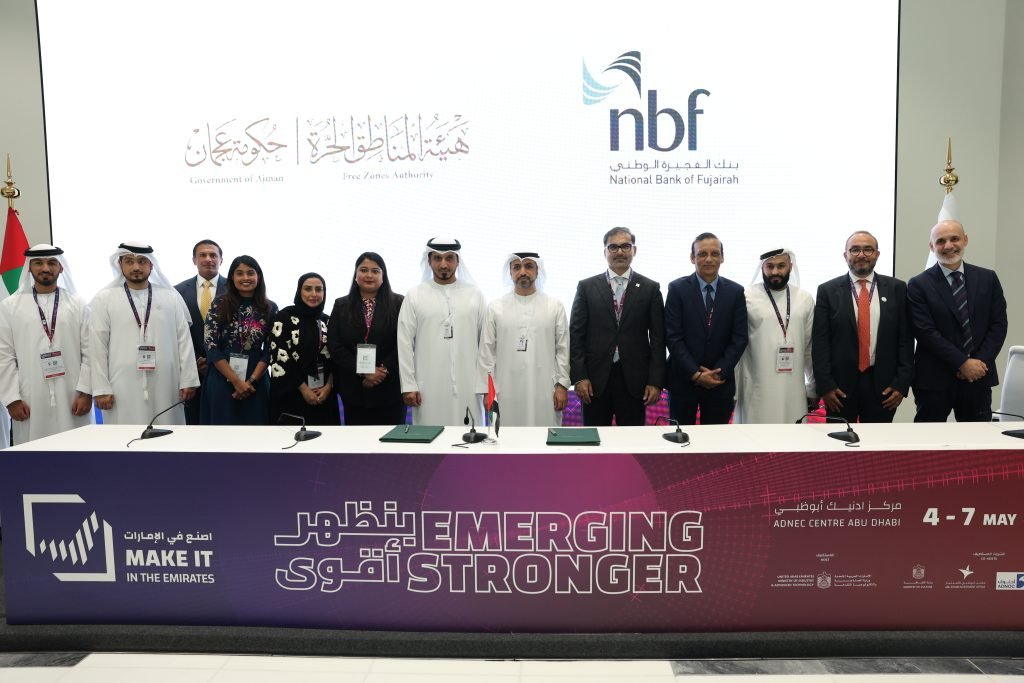Ajman Free Zones Authority strengthens support for licensed companies with two MoUs at ‘Make in the Emirates’