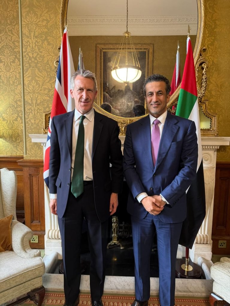 Saeed Al Hajeri meets MP, UK Minister of State for Security to discuss strengthening partnership to tackle illicit financial flows