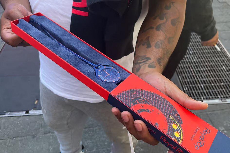 Do not ‘rush to stores’: AP x Swatch ‘Royal Pop’ to be available for ‘several months’, company says