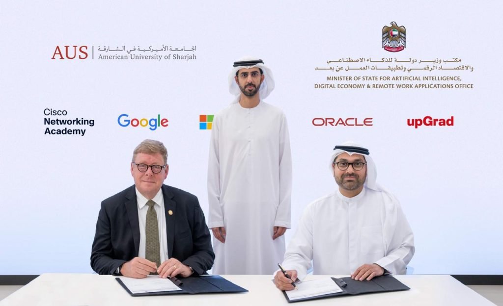 AUS partners with UAE Artificial Intelligence Office to launch ‘Digital Talents in Sharjah’