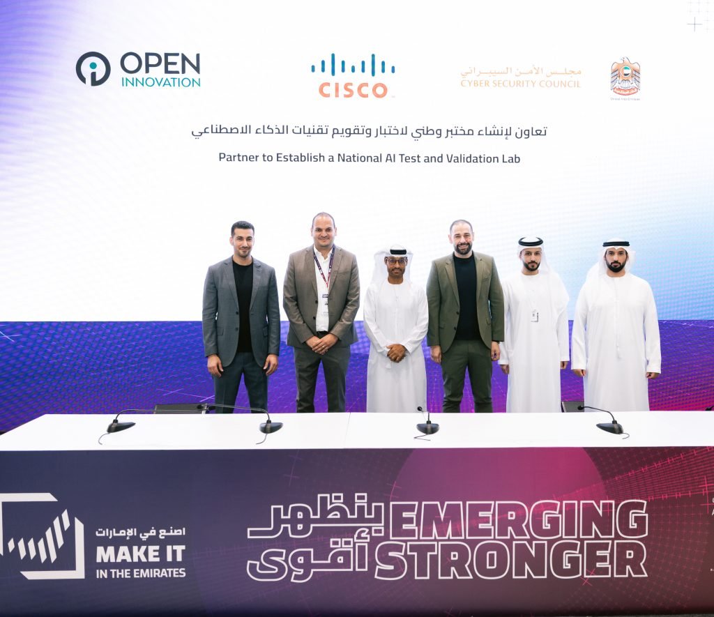 UAE Cyber Security Council, Cisco, Open Innovation AI establish national AI test, validation lab