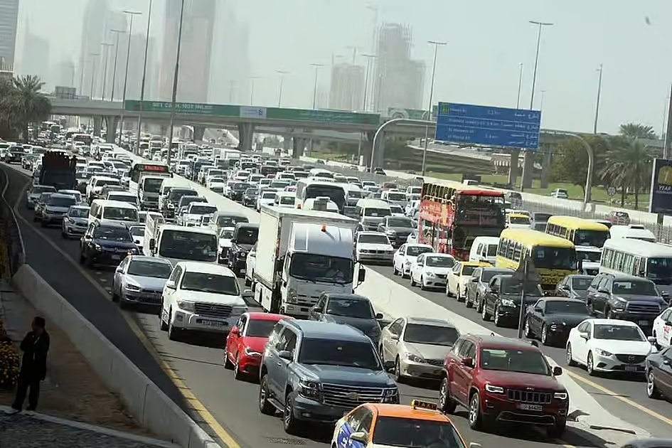 ‘Mostly stop-and-go’: Dubai–Sharjah traffic builds up again, residents say