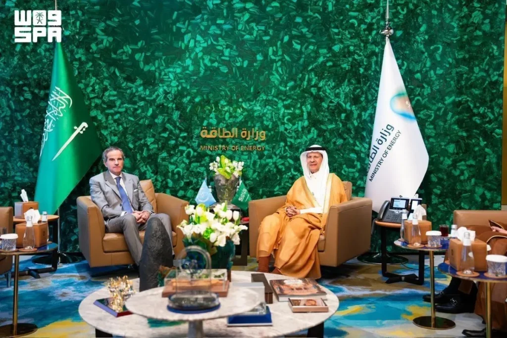 Saudi Arabia, IAEA discuss nuclear safety and non-proliferation