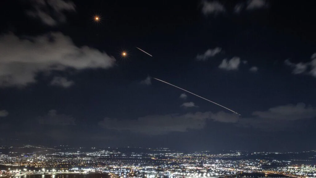 Iran launches missiles at Israel as tensions flare after Beirut strike