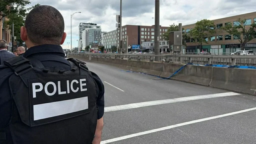 Midday Montreal shooting leaves police officer, two others dead