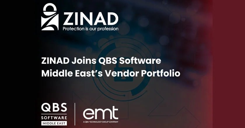 QBS Software Middle East announces strategic partnership with ZINAD