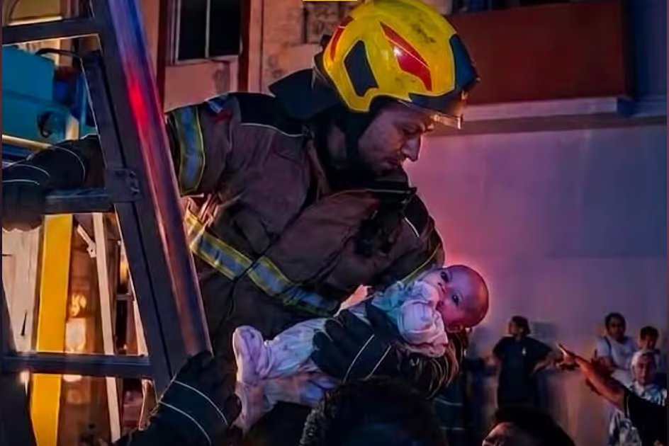 Newborn and family rescued in Sharjah after fire breaks out in apartment