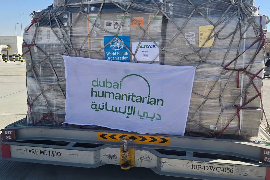 Fight against Ebola: Dubai sends 20 metric tonnes of medical supplies to DRC