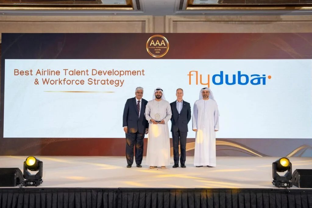 flydubai secures three wins at Aviation Achievement Awards 2026