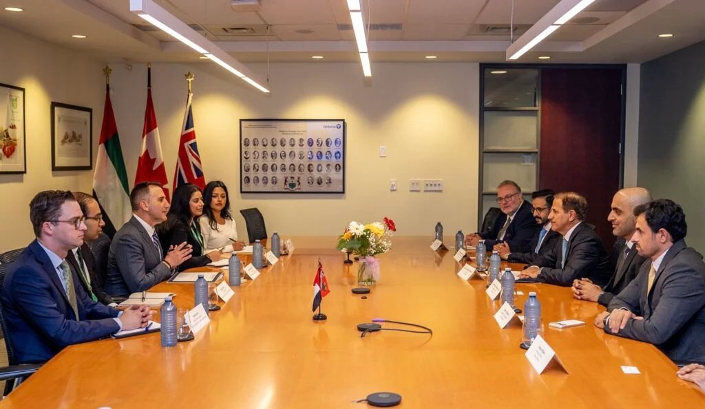 Dubai Chambers discusses ways to develop bilateral cooperation in food industries with Ontario