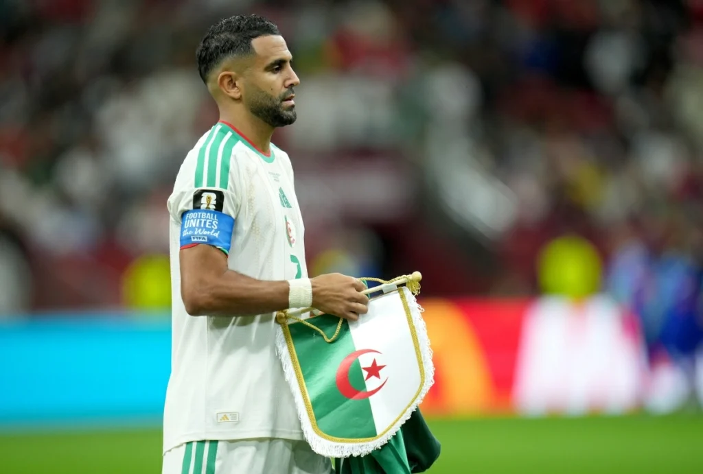 Riyad Mahrez retires from international football after Algeria’s World Cup exit