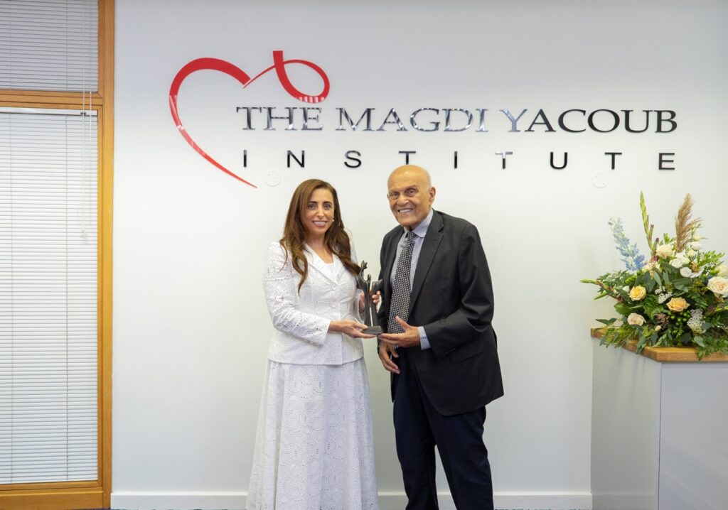 Bodour Al Qasimi accepts patronage of Magdi Yacoub Institute