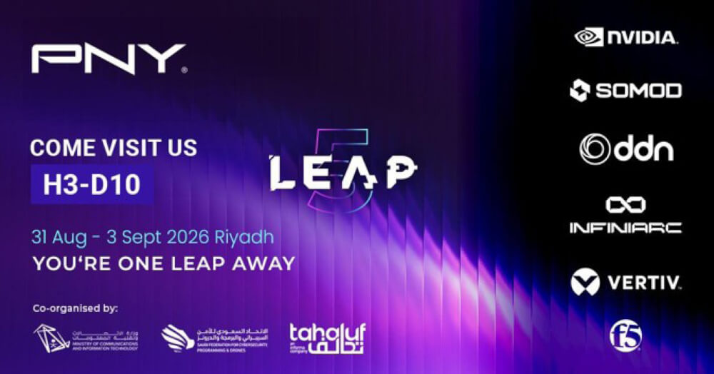 PNY Technologies joins LEAP 2026 with the latest AI technologies