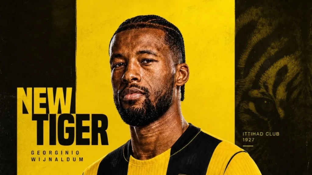 Wijnaldum joins Al Ittihad as RSL transfer window closes